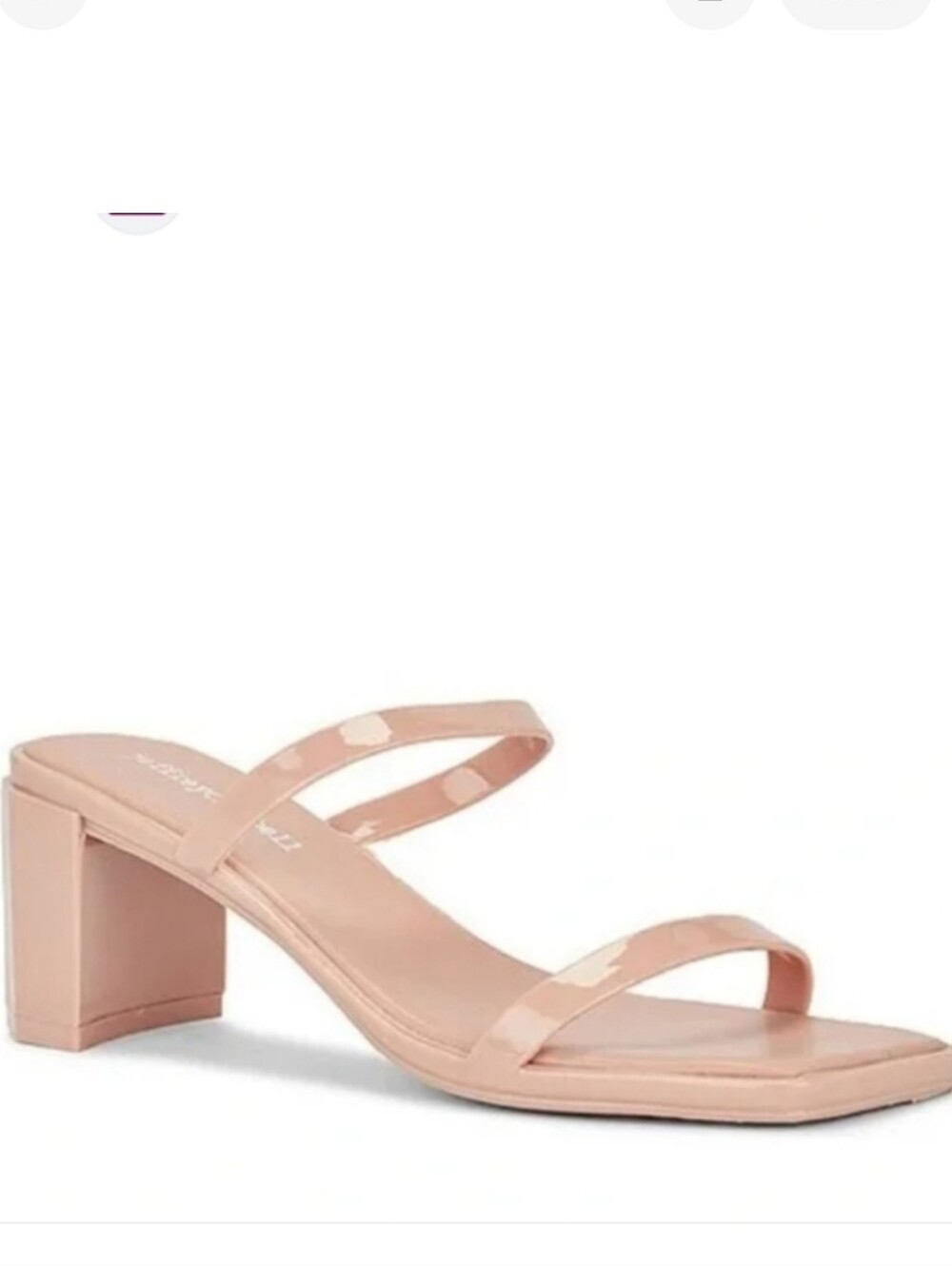 Jeffrey Campbell Jamm 3 Jelly Slide Sandals Light Beige / Nude Size 10 90s Chic